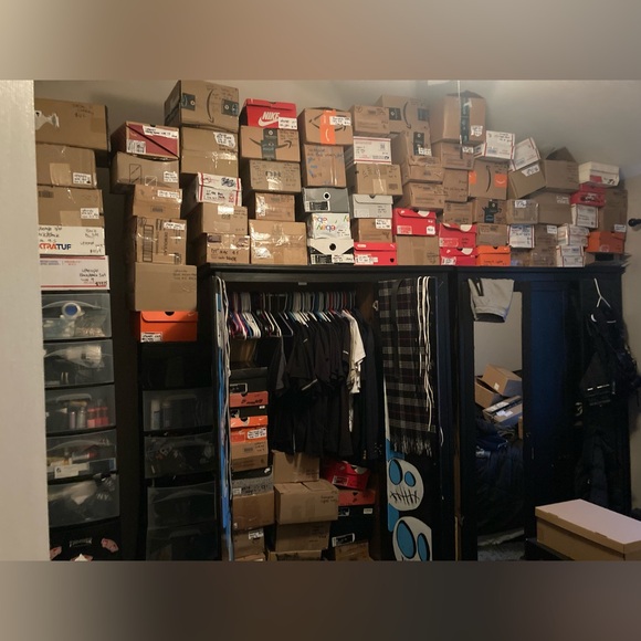 Nike Air Foamposite One Purple Camo Size 10.5 Men - Picture 8 of 8